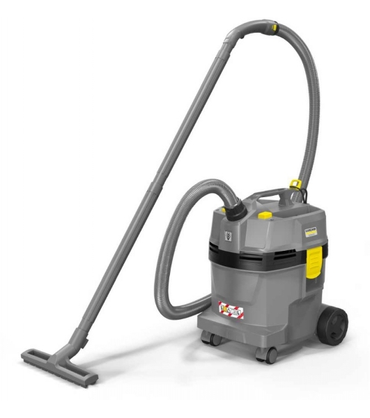 Пылесос Karcher NT 22/1 Ap L серый, 1300 Вт, уборка влажная и сухая, пылесборник мешок 22 л