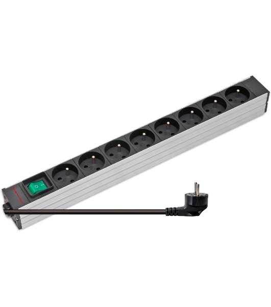 Блок распределения питания Sysmatrix PD 0804.019 гор.размещ. 8xSchuko базовые 10A Schuko 1.8м