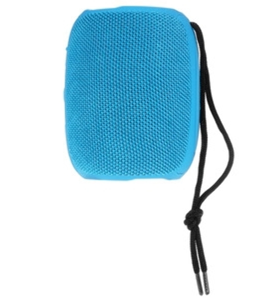 Колонка беспроводная QUMO BatteryBeats BT5.0 5Вт IP64 FM SD USB AUX подсветка 1500мА·ч синий