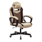 Кресло Бюрократ VIKING 6 KNIGHT BR FABRIC коричневый, ткань, 120 кг, механизм качания, фото 1