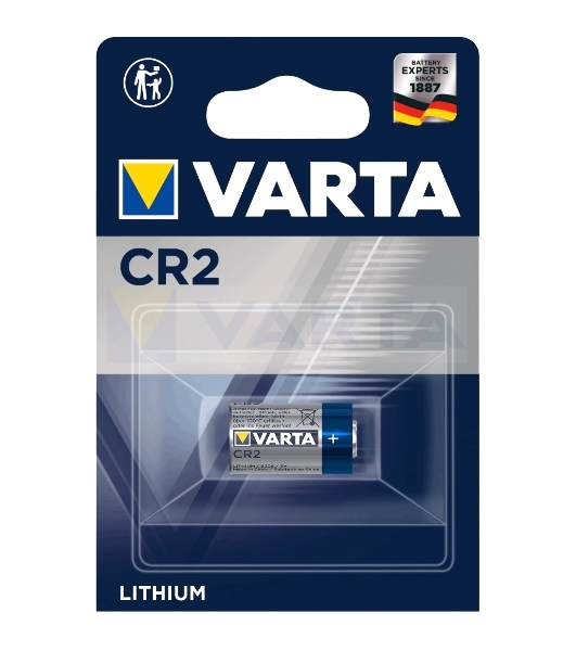 Батарейка Varta ELECTRONICS CR2 BL1 Lithium 3V (6206) (1/10/100)