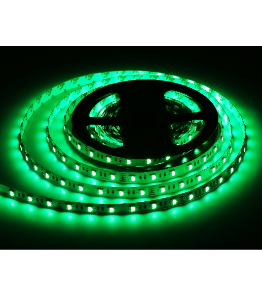 Светодиодная лента Ambrella light GS4403 5050 60Led/ 10W m/ 24V IP20 RGBW+6500K/ 5000*10*1.87mm (5 конт.)