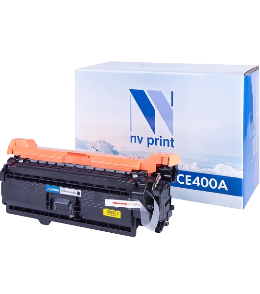 Картридж лазерный NVPrint совместимый HP CE400A черный для CLJ Color M551 (5000k)