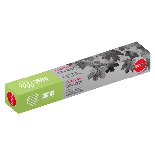 Картридж лазерный Cactus CS-EXV49M пурпурный (19000 стр.) для Canon IR C3320/C3320i/C3325i/C3330i/C3500/C3520i MFP/C3525i MFP/C3530i MFP