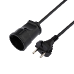 Удлинитель-шнур на рамке PROconnect ПВС 2х0.75, 20 м, б/з, 6 А, 1300 Вт, IP20, черный, фото3