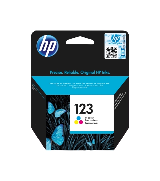 Картридж струйный HP 123 F6V16AE многоцветный, 100 стр., для HP DJ 2130