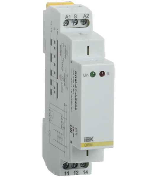 Реле импульсное ORM 1 конт. 230В AC IEK ORM-01-AC230