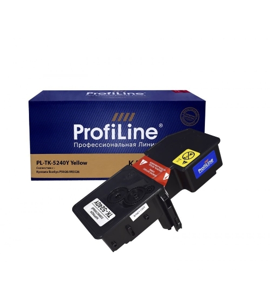Картридж лазерный ProfiLine совместимый TK-5240Y для Kyocera Ecosys P5026CDN/P5026CDW/M5526CDN/M5526CDW желтый 3000к