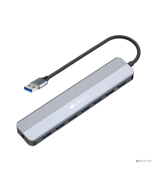 Концентратор USB-A ORIGO OU2270P/A1A с 7 портами USB 3.0 (1 порт быстрой зарядки)