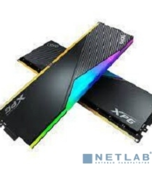Оперативная память XPG Lancer, DDR5, 64GB (2x32GB), 6400MHz, CL32, DIMM, с радиаторами, RGB, черный