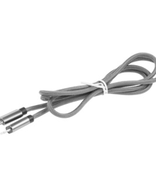 Кабель Rexant Type-C - Lightning PD/1м/nylon/gray