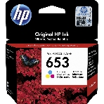 Картридж HP 653 струйный трехцветный (200 стр), фото3