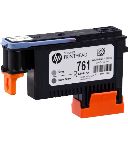 Картридж струйный HP 761 CH647A темно-серый/серый печатающая головка для HP DJ T7100