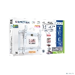 Кронштейн Kromax IDEAL-6 белый, для LED/LCD TV 15'-47', max 35 кг, настенный, 1 ст свободы, наклон 0°-15°, от стены 28 мм, max VESA 200x200 мм, фото2