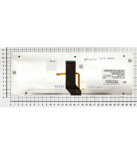 Клавиатура для ноутбука HP Pavilion DV3-2000 DV3-2100 черная с подсветкой