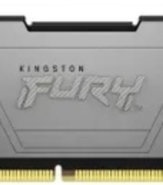 Оперативная память Kingston Fury Renegade, DDR4, 16GB (1x16GB), 3200MHz, CL16, DIMM, с радиатором, серый/черный