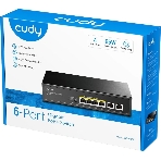 Коммутатор Cudy GS1006P, 6×1 Гбит/с, фото3