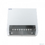 Шкаф коммутационный NTSS (NTSS-SOHO5U) настенный 5U 520x140 мм пер. дв. стекл несъемн. бок. пан. 80 кг белый IP20, фото14