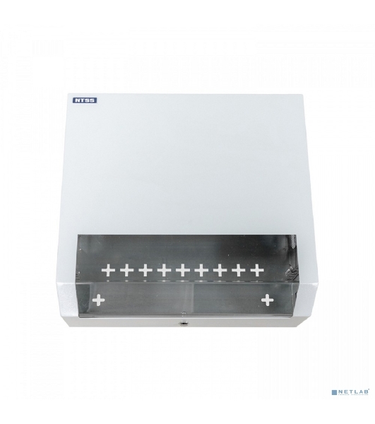Шкаф коммутационный NTSS (NTSS-SOHO5U) настенный 5U 520x140 мм пер. дв. стекл несъемн. бок. пан. 80 кг белый IP20