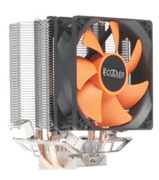 Кулер для процессора PcCooler S93 V2 Soc-AM5/AM4/1200/1700/1851 черный 3-pin 26.4dB Al+Cu 100W Ret (R3-I210WBKNXX-GL)