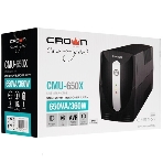 Источник бесперебойного питания Crown CMU-650X/650 ВА/360 Вт/CEE 7 (евророзетка), IEC 320 C13 (компьютерный), фото8