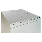 Шкаф настенный ЦМО ШРН-Э-9.500.1 9U 600x520 мм пер. дв. стал. лист несъемные бок. пан. серый, фото9