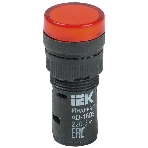 Арматура светосигнальная AD-16DS 230В красн. IEK BLS10-ADDS-230-K04-16, фото 1