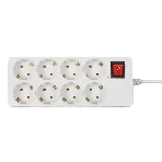 Сетевой фильтр Buro 800SH-5-W 5 м, 8 розеток, белый, коробка, фото4