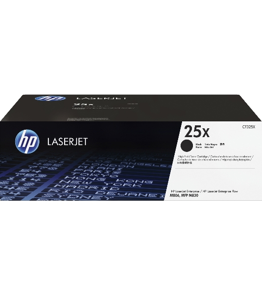 Тонер Картридж HP CF325X черный для HP LJ Flow M830z/M806x+/M830z/M806dn/M806x (40000 стр.)
