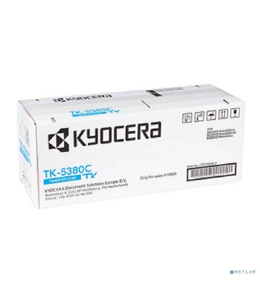 Картридж лазерный Kyocera TK-5380C 1T02Z0CNL0 голубой (10000 стр.) для Kyocera PA4000cx/MA4000cix/MA4000cifx