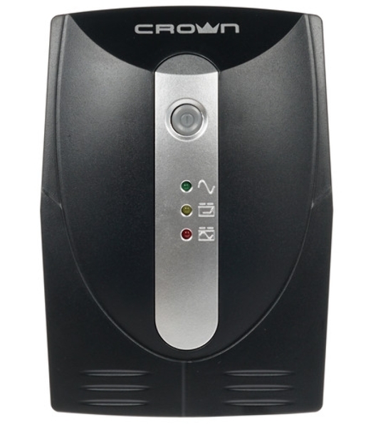 Источник бесперебойного питания Crown CMU-650X/650 ВА/360 Вт/CEE 7 (евророзетка), IEC 320 C13 (компьютерный)