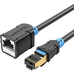 Патч-корд удлинитель Vention прямой SSTP cat.6, RJ45 - 3 м. черный, фото4
