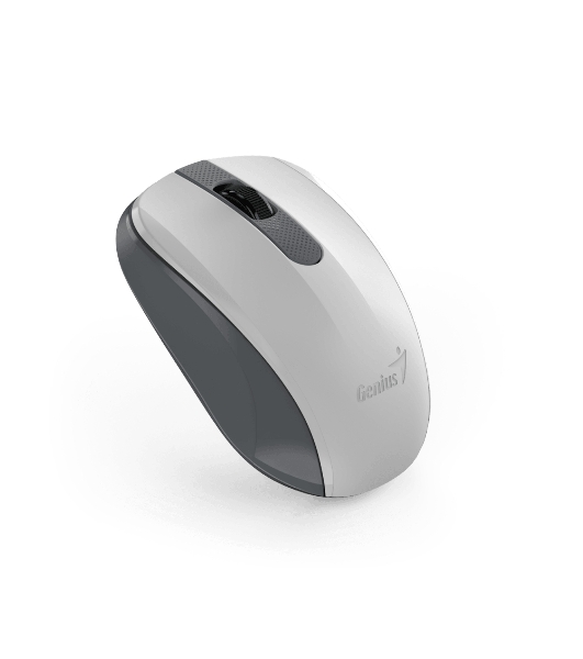 Мышь беспроводная Genius NX-8008S белый/серый, 1200 dpi, радиоканал, USB, кнопки - 3
