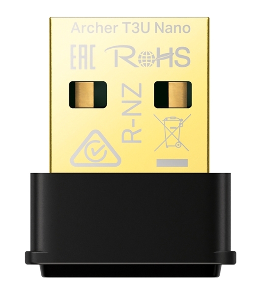 Ультракомпактный Wi-Fi USB-адаптер TP-Link Archer T3U Nano AC1300 с поддержкой MU-MIMO