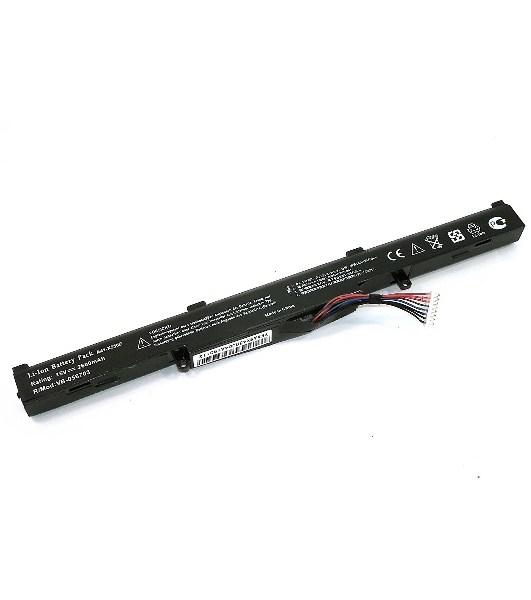 Аккумуляторная батарея для ноутбука Asus X450J (A41-X550E) 14.4V 2600mAh OEM черный