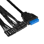 Компьютерный корпус Minitower ExeGate BAA-303U (mATX, без БП, 2хUSB+1хUSB 3.0, HD Audio, черный), фото6