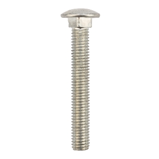 Болт мебельный Kranz DIN 603, 10х70, пакет (2шт.)