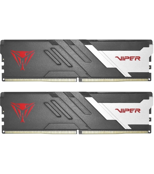 Оперативная память Patriot Viper Venom, DDR5, 64GB (2x32GB), 6000MHz, CL36, DIMM, с радиаторами, черный