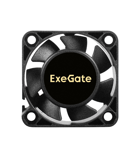 Вентилятор для корпуса ExeGate EX04010B3P черный, 40 мм, 5500 об/мин, 26 дБ, 3 pin