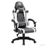 Кресло Defender Fortune серый, экокожа, 120 кг, фото12