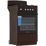 Плита газовая De Luxe 5040.48Г (Щ) 014 коричневый, конфорок 4 шт, духовка 46 л, 50 см x 85 см x 50 см, фото3