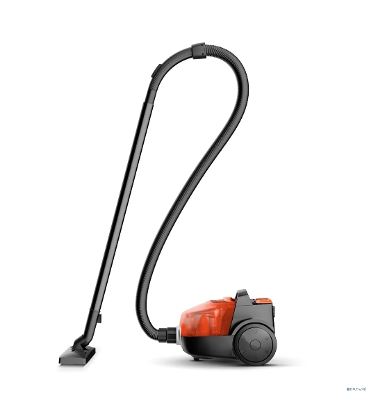 Пылесос Tefal MICRO SPACE CYCLONIC TW3235EA оранжевый/черный, 350/1600 Вт, уборка сухая, пылесборник контейнер 1 л