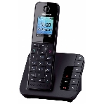 Телефон беспроводной (DECT) Panasonic KX-TGH220RUB черный АОН, Caller ID, 'Радионяня', фото 1