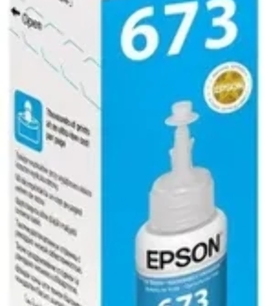 Чернила Epson 673 C13T673298 (аналог C13T67324A) голубой 70мл для Epson L800/L810/L850/L1800