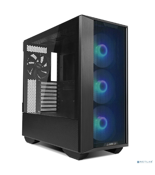 Компьютерный корпус Lian-Li Lancool III RGB черный без БП ATX 10x120мм 3x140мм 2xUSB 3.0 audio bott PSU