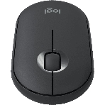 Мышь беспроводная Logitech Pebble M350 графитовый, 1000 dpi, радиоканал, Bluetooth, USB, кнопки - 3, фото34