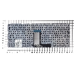 Клавиатура для ноутбука HP Pavilion Touchsmart 11 (11-e030sa) черная, фото 1
