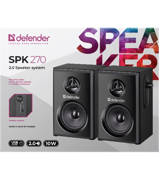 Акустическая система Defender 2.0 SPK 270