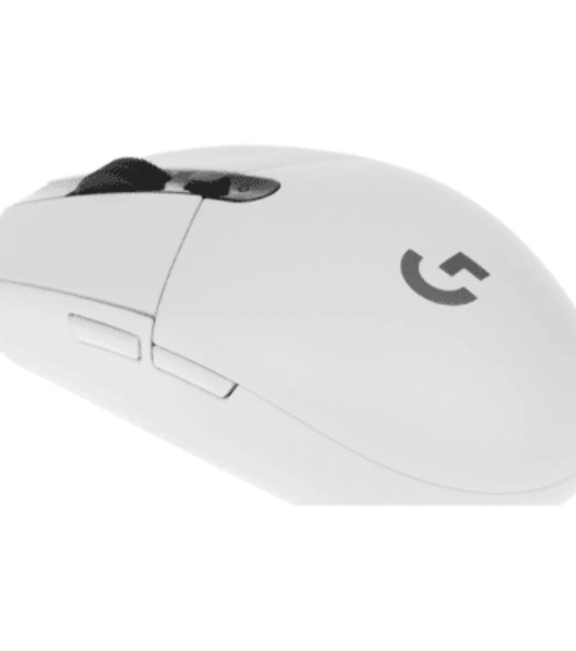 Мышь беспроводная Logitech G304 Lightspeed белый, 12000 dpi, радиоканал, USB, кнопки - 6