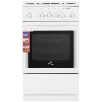 Плита газовая De Luxe 506040.03Г (КР) ЧР белый, конфорок 4 газовых, духовка 54 л, 50 см x 85 см x 60 см, фото3